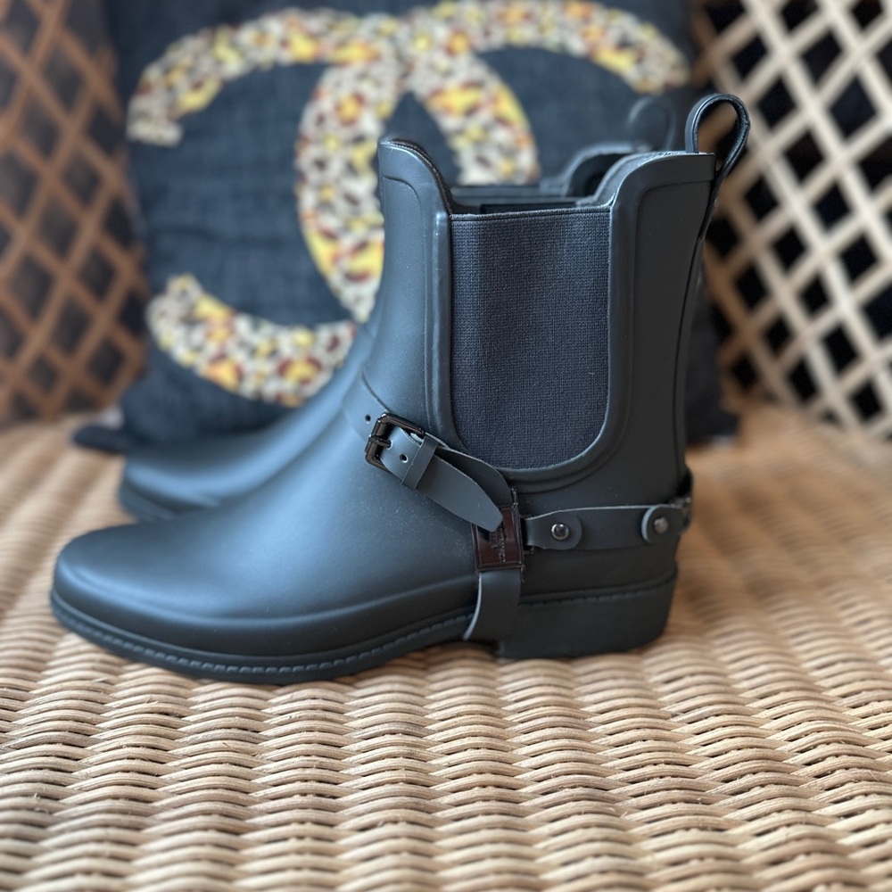 Karl Lagerfeld - Black Waterproof Boots